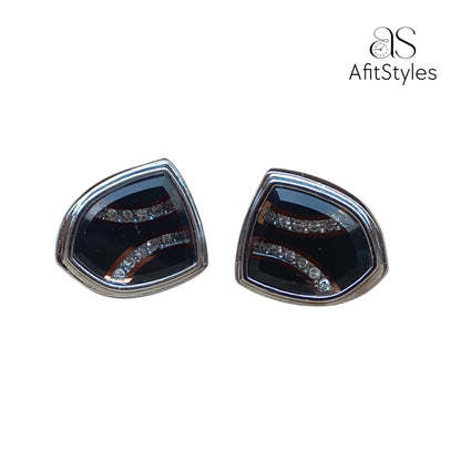 CL 5001 AfitStyles Modern CUFFLINKS for Gentlemen with box