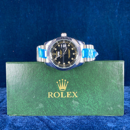 Rolex Oyster Perpetual Day-Date Green Dial luxury wrist watch with Box