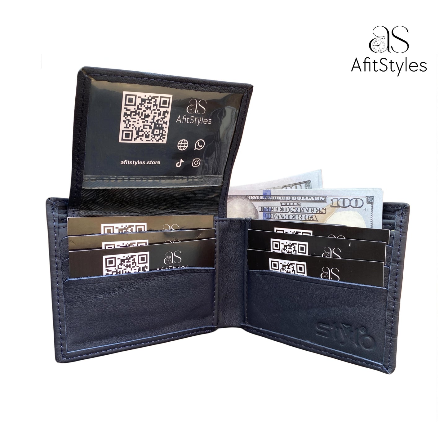 WL 6010 AfitStyles Stylo Premium Wallet – Modern Elegance & Functionality