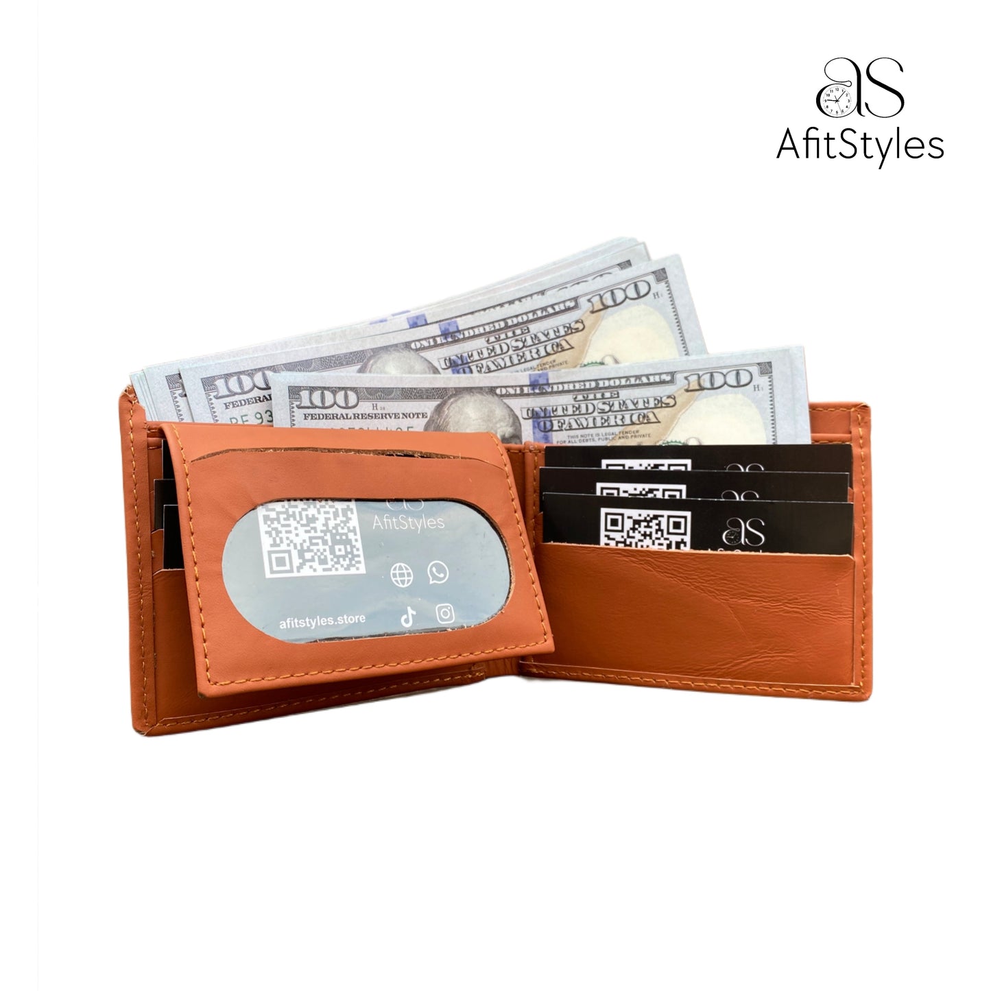 WL 6007 AfitStyles Classic Leather Travel Wallet – Secure & Sophisticated