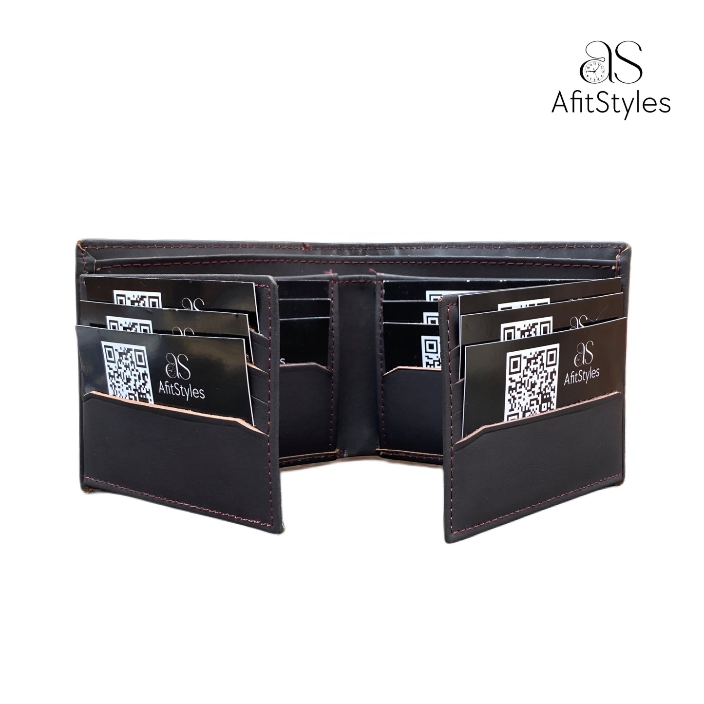 WL 6005 AfitStyles Ultimate Leather Wallet – 18 Card Slots & Expanding Design