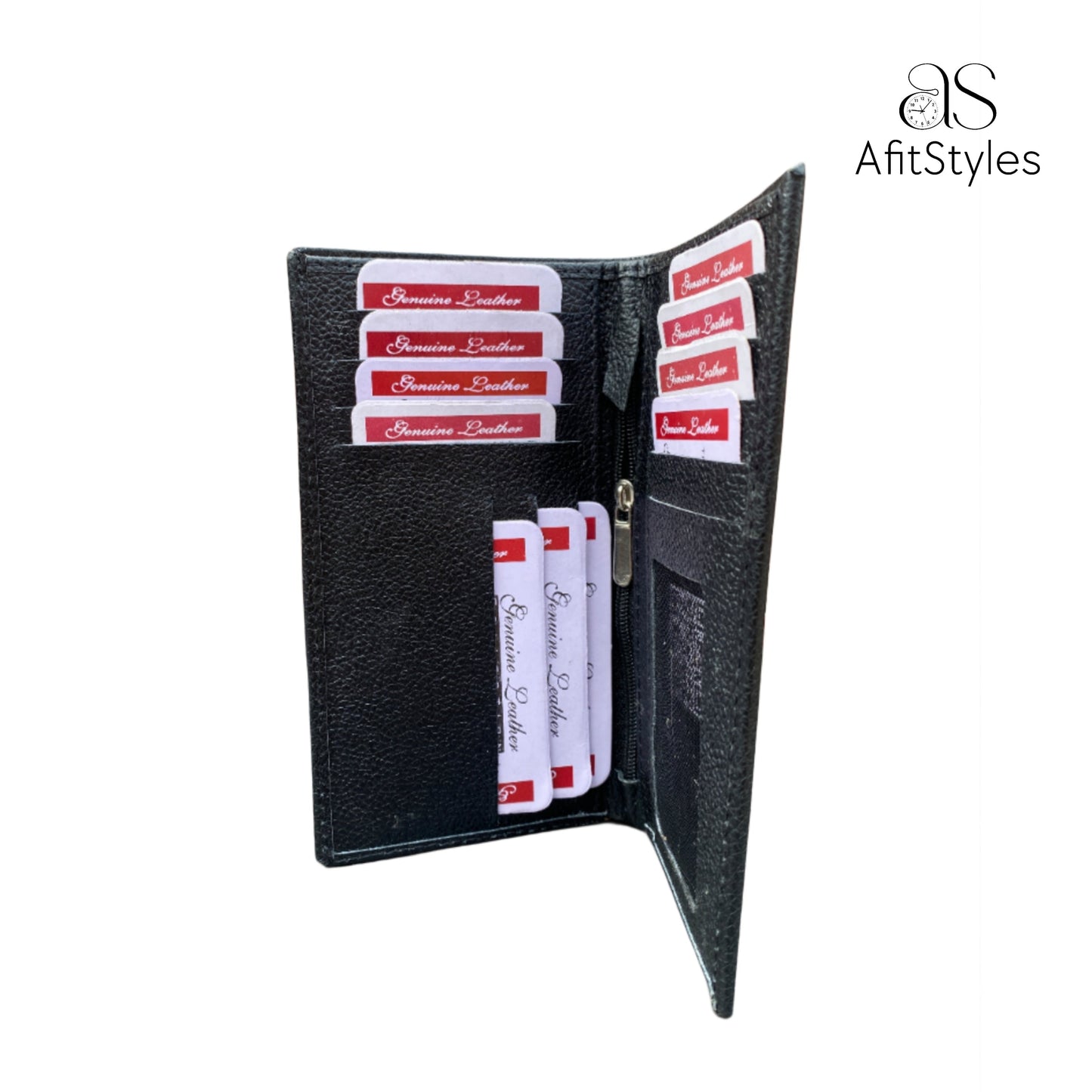 WL 6003 AfitStyles Exclusive: Vintage Long Leather Wallet