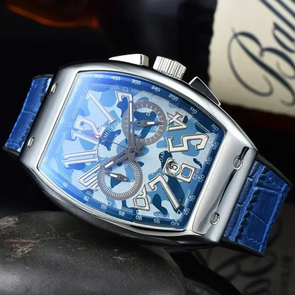 2025 Geneva New FRANCK MULLER Brand Watches For Mens Multifunction Chronograph WristWatch Fashion Business Sports